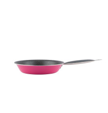 Сковородка PR-2106-22 PINK FLOWER 22x4,8 cм (+подставка), PEPPER