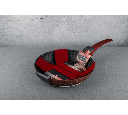 
Сковородка PR-2109-26 'CHERRY' LAVA-STONE 26x5,2 cм, PEPPER            