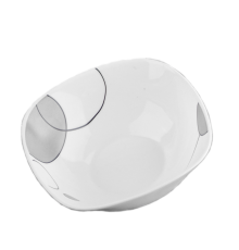 Салатник V-165Sgb Серые пузыри square Vittora 165 мм