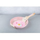 
Сковородка PR-2112-22 'CANDY' PINK (дерев. ручка) 22x4,5 cм, PEPPER            