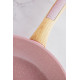 
Сковородка PR-2112-22 'CANDY' PINK (дерев. ручка) 22x4,5 cм, PEPPER            