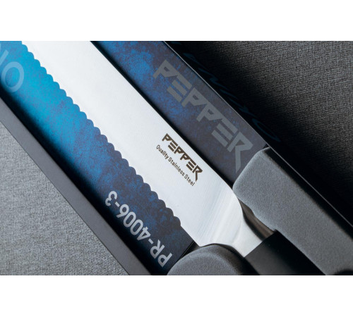 Нож для хлеба PR-4006-3 Оkinava PEPPER 20.3 см            